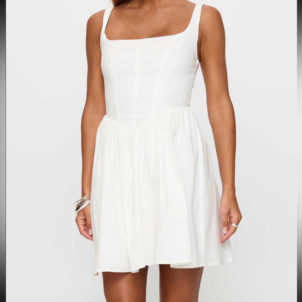 Princess Polly Martie White Mini Dress